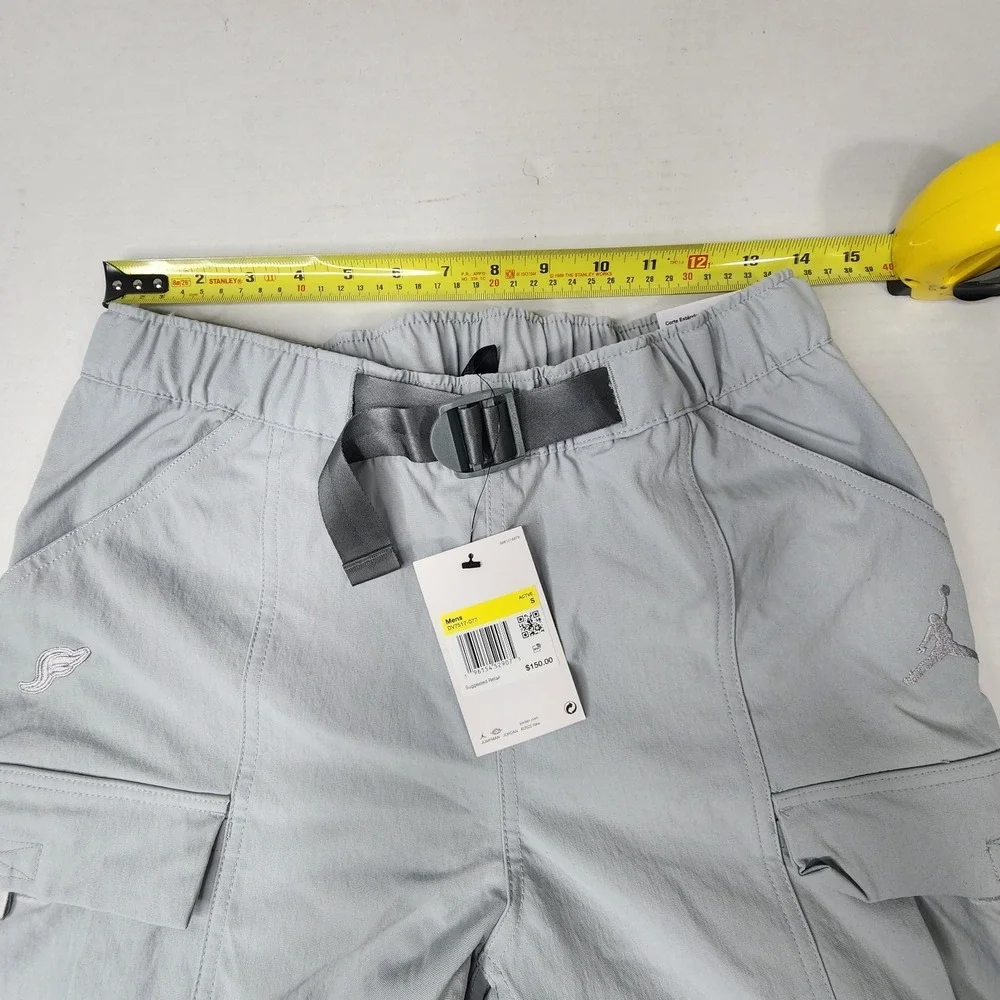 Nike Jordan X SoleFly Cargo Pants Smoke Gray Size Small (DV7517-077) NWT $150